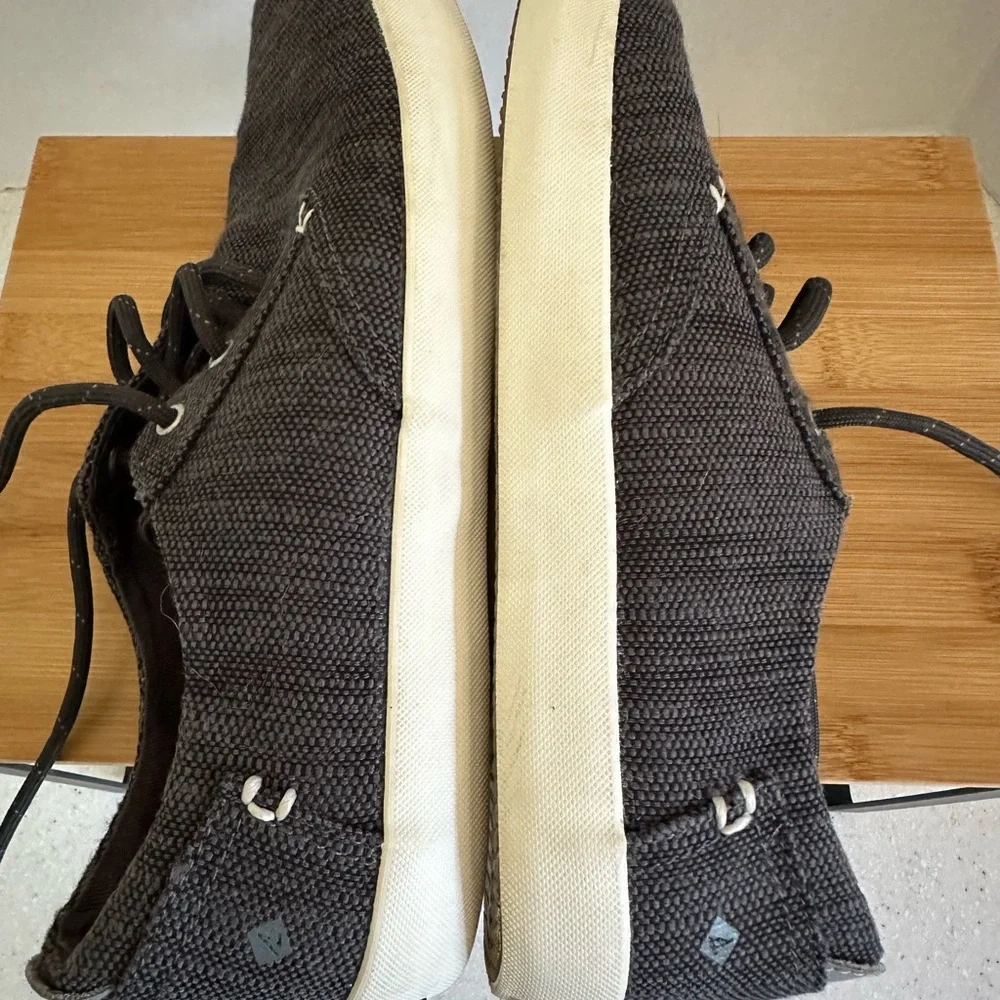 SPERRY Top-Sider Bodie Men’s Size 6 Lace-Up Memory Foam Shoes. Blue, Black, Gray